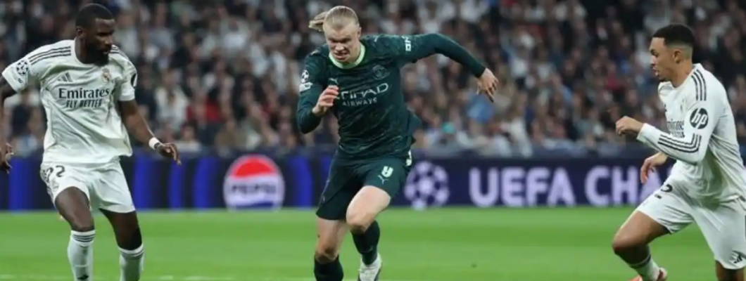 Haaland, verdsatt til 200 millioner euro, er usynlig gjennom hele kampen