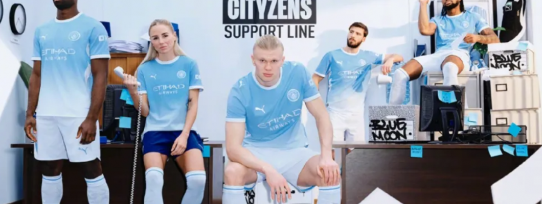 Puma hjelper Manchester City med å avduke ny hjemmedrakt