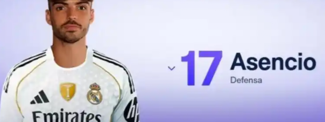 Real Madrids offisielle nettside oppdaterer spillerinformasjon