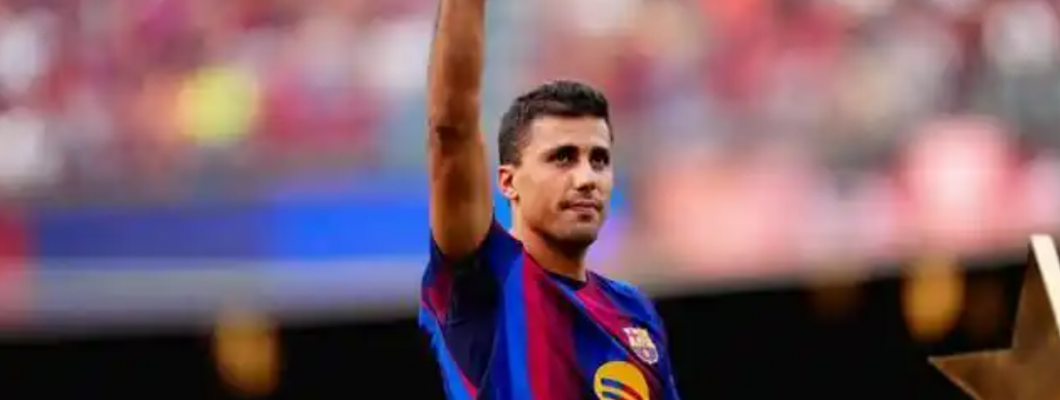 Nysigneringen Rodri debuterer på Camp Nou
