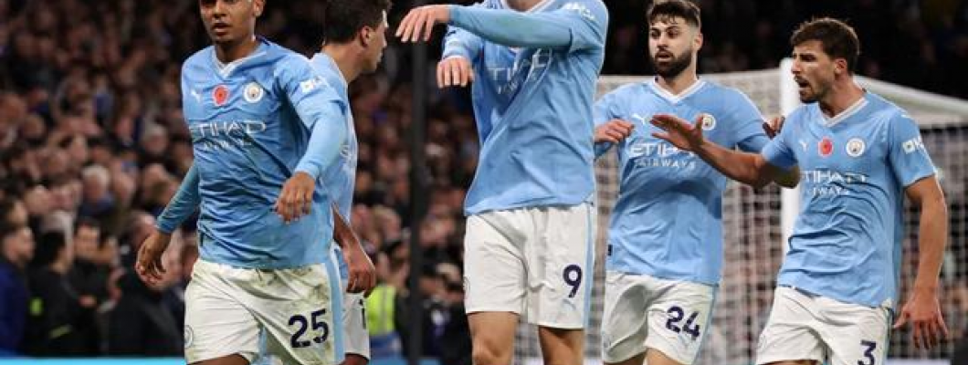 Manchester City spilte uavgjort 4-4 mot Chelsea i 12. runde av Premier League