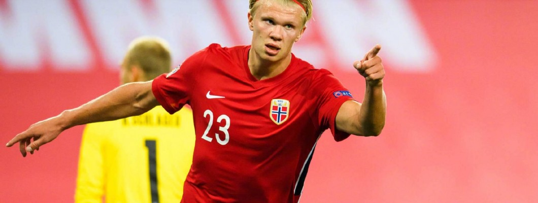 Norges beste spiss Haaland
