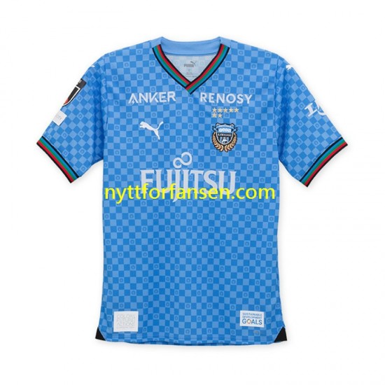 Kawasaki Frontale Fotballdrakt Herre Hjemmedraktsett 2024-2025 Kortermet