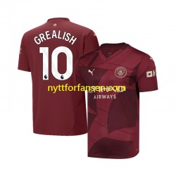 Manchester City Fotballdrakt Jack Grealish 10 Herre Tredjedraktsett 2024-2025 Kortermet