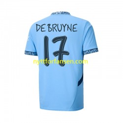 Manchester City Fotballdrakt UCL Font DE BRUYNE 17 Herre Hjemmedraktsett 2024-2025 Kortermet