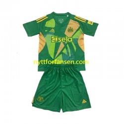 Newcastle United Fotballdrakt Keeper Barn Hjemmedraktsett 2024-2025 Kortermet