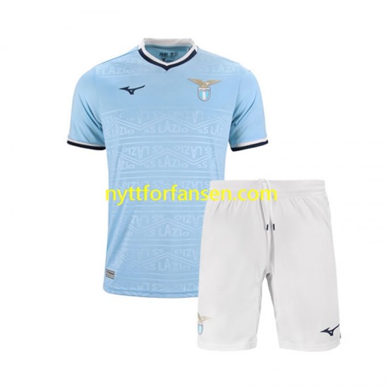 SS Lazio Fotballdrakt Barn Hjemmedraktsett 2024-2025 Kortermet