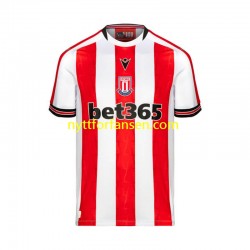 Stoke City Fotballdrakt Herre Hjemmedraktsett 2024-2025 Kortermet