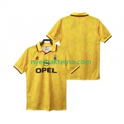 AC Milan Fotballdrakt 1995 1996 Retro Herre Tredjedraktsett Kortermet