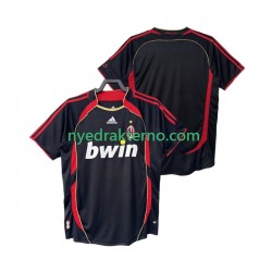 AC Milan Fotballdrakt 2007 Retro Herre Tredjedraktsett 2006 Kortermet
