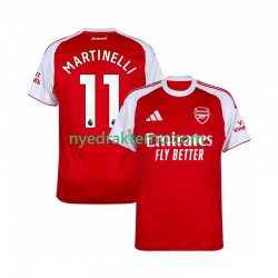 Arsenal Fotballdrakt Martin Zubimendi 11 Herre Hjemmedraktsett 2025-2026 Kortermet