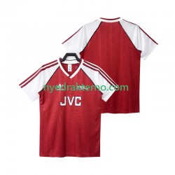 Arsenal Fotballdrakt 1988 1990 Retro Herre Hjemmedraktsett Kortermet