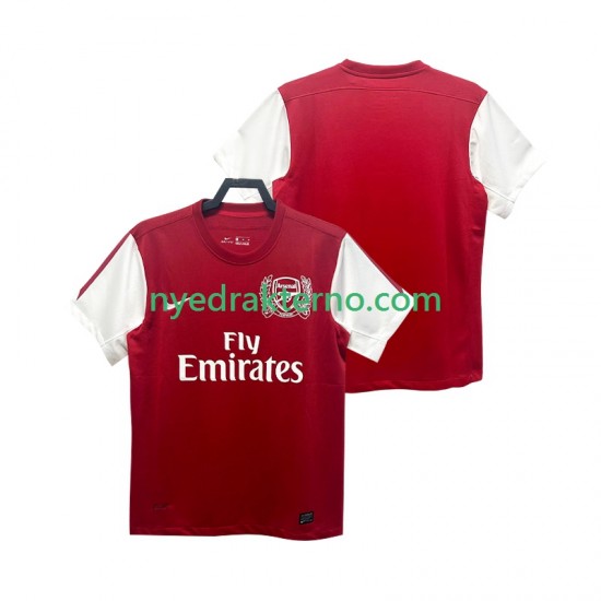 Arsenal Fotballdrakt 2012 Retro Herre Hjemmedraktsett 2011 Kortermet