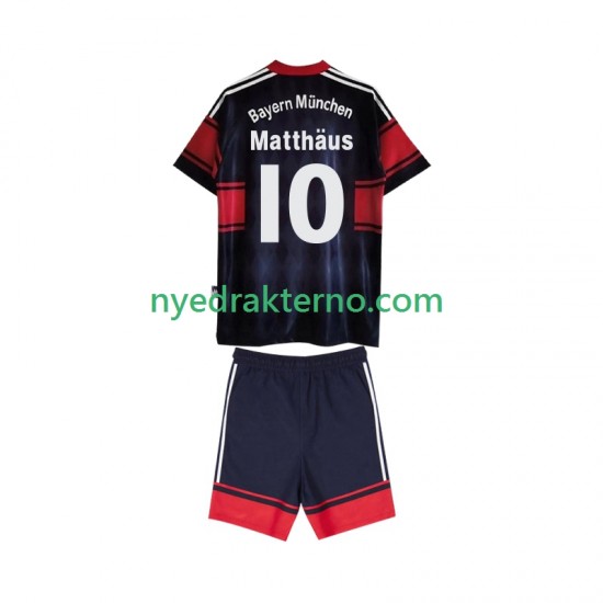 FC Bayern München Fotballdrakt Matthas 10 1997 Retro Barn Hjemmedraktsett 1999 Kortermet