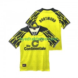 Borussia Dortmund Fotballdrakt 1995 Retro Herre Hjemmedraktsett 1994 Kortermet