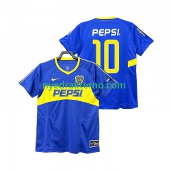 CA Boca Juniors Fotballdrakt PEPSI 10 2003 Retro Herre Hjemmedraktsett 2004 Kortermet