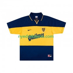 CA Boca Juniors Fotballdrakt 2000 Retro Herre Hjemmedraktsett 1999 Kortermet