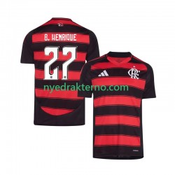 CR Flamengo Fotballdrakt Bruno Henrique 27 Herre Hjemmedraktsett 2025-2026 Kortermet