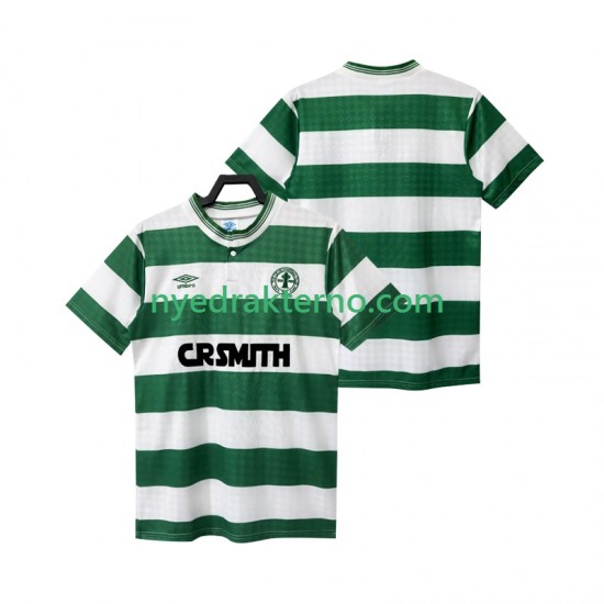 Celtic Fotballdrakt FC 1987 1988 Retro Herre Tredjedraktsett Kortermet