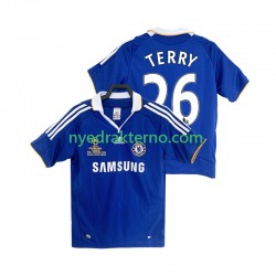 Chelsea Fotballdrakt TERRY 26 2007 Retro Herre Hjemmedraktsett 2008 Kortermet