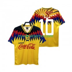 Club América Fotballdrakt 10 1995 Retro Herre Hjemmedraktsett Kortermet