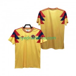 Colombia Fotballdrakt 1990 Retro Herre Hjemmedraktsett Kortermet