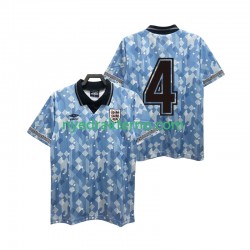 England Fotballdrakt 4 1990 Retro Herre Tredjedraktsett Kortermet
