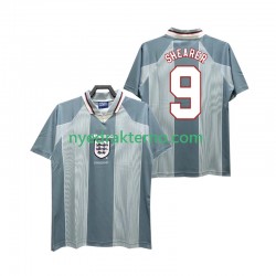 England Fotballdrakt SHEARER 9 1996 Retro Herre Bortedraktsett Kortermet
