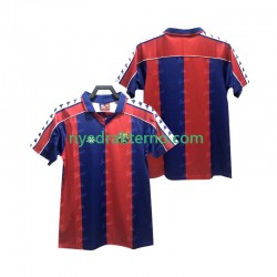 FC Barcelona Fotballdrakt 1992 1995 Retro Herre Hjemmedraktsett Kortermet