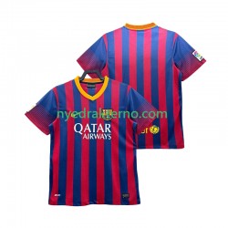 FC Barcelona Fotballdrakt 2013 2014 Retro Herre Hjemmedraktsett Kortermet