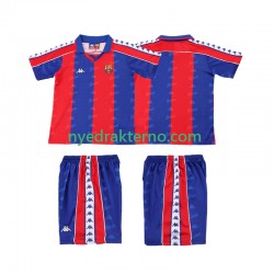 FC Barcelona Fotballdrakt 1992 1995 Retro Barn Hjemmedraktsett Kortermet