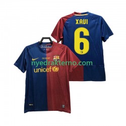 FC Barcelona Fotballdrakt XAVI 6 Champions League 2009 Retro Herre Hjemmedraktsett 2008 Kortermet
