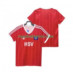 Hamburger SV Fotballdrakt 1983 1984 Retro Herre Bortedraktsett Kortermet
