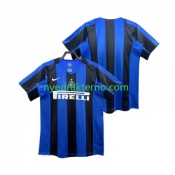 Inter Milan Fotballdrakt 2005 Retro Herre Hjemmedraktsett 2004 Kortermet