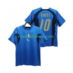 Italia Fotballdrakt Totti 20 Retro Herre Hjemmedraktsett 2006 Kortermet