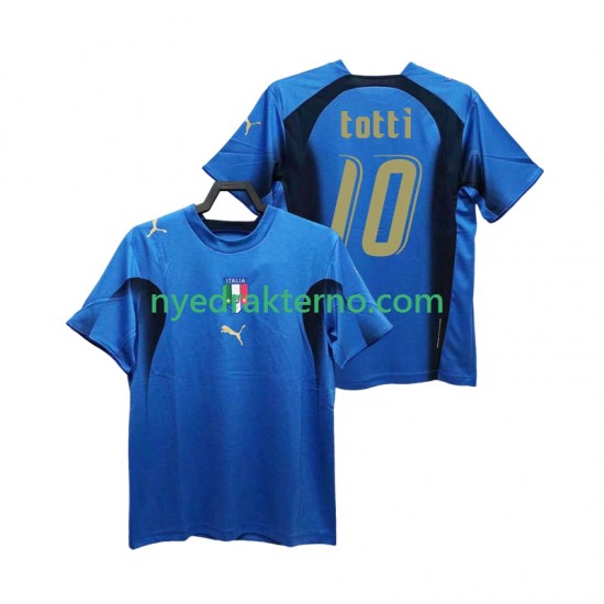 Italia Fotballdrakt Totti 20 Retro Herre Hjemmedraktsett 2006 Kortermet