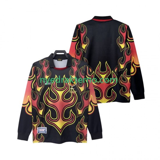 Japan Fotballdrakt 1998 Keeper Retro Herre Hjemmedraktsett Langermet