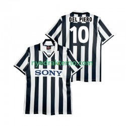 Juventus Fotballdrakt DEL PIERO 10 1995 1996 Retro Herre Hjemmedraktsett Kortermet