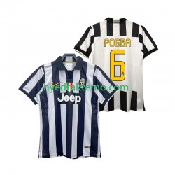 Juventus Fotballdrakt Pogba 6 2014 2015 Retro Herre Hjemmedraktsett Kortermet