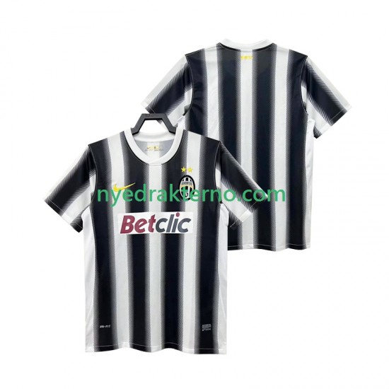 Juventus Fotballdrakt 2012 Retro Herre Hjemmedraktsett 2011 Kortermet