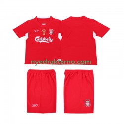 Liverpool Fotballdrakt LWP 2005 Retro Herre Hjemmedraktsett 2004 Kortermet