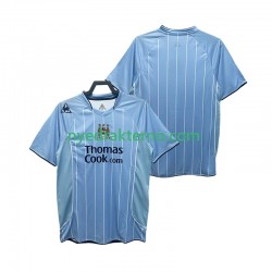 Manchester City Fotballdrakt 2007 Retro Herre Hjemmedraktsett 2008 Kortermet