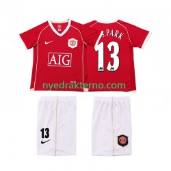 Manchester United Fotballdrakt J.S.PARK 13 2007 Retro Barn Hjemmedraktsett 2006 Kortermet