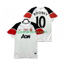 Manchester United Fotballdrakt Rooney 10 Champions League 2012 Retro Herre Tredjedraktsett 2011 Kortermet