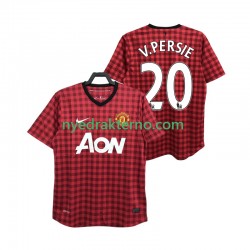 Manchester United Fotballdrakt V PERSIE 20 2012 2013 Retro Herre Hjemmedraktsett Kortermet