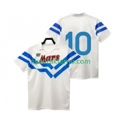 Napoli Fotballdrakt 10 1988 1989 Retro Herre Bortedraktsett Kortermet