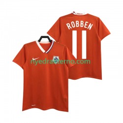 Nederland Fotballdrakt ROBBEN 11 Retro Herre Hjemmedraktsett 2008 Kortermet