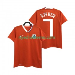 Nederland Fotballdrakt Robin van Persie 7 Retro Herre Hjemmedraktsett 2008 Kortermet
