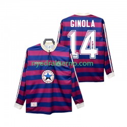 Newcastle United Fotballdrakt GINOLA 14 1995 1997 Retro Herre Bortedraktsett Langermet