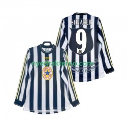 Newcastle United Fotballdrakt SHEARER 9 1997 Retro Herre Hjemmedraktsett 1999 Langermet